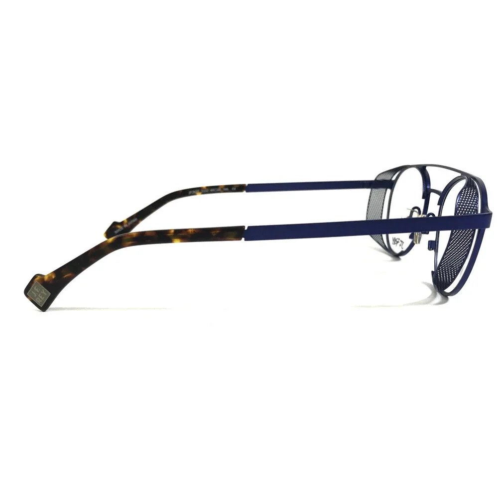 J.F Rey Eyeglasses Frames JF2627 2222 Electric Blue Mesh Side Shields 48-20-144